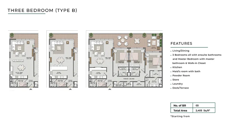 3 Bedroom