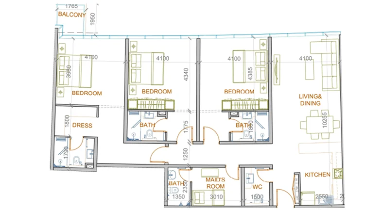 3 Bedroom