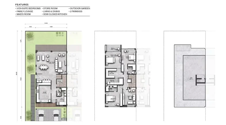3 Bedroom townhouses 2