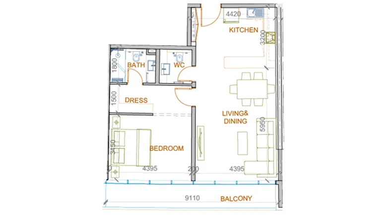 1 Bedroom