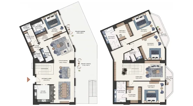 4 Bedroom townhouse