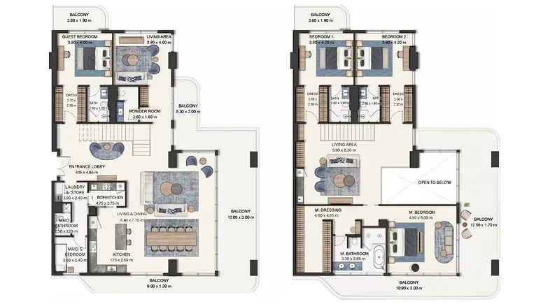 4 Bedroom Penthouse