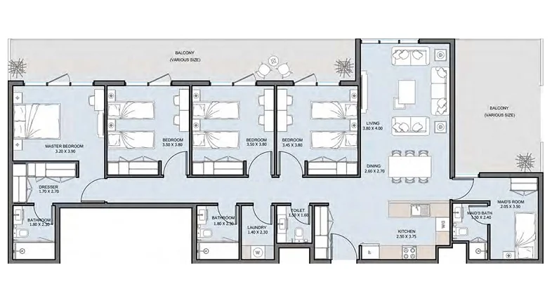 4 Bedroom