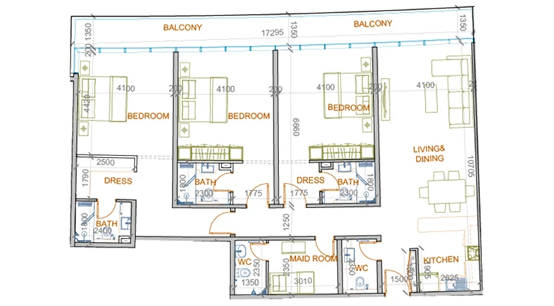 3 Bedroom