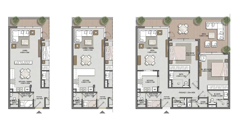 2 Bedroom type c2