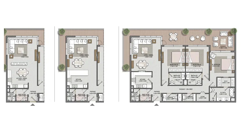 3 Bedroom type c