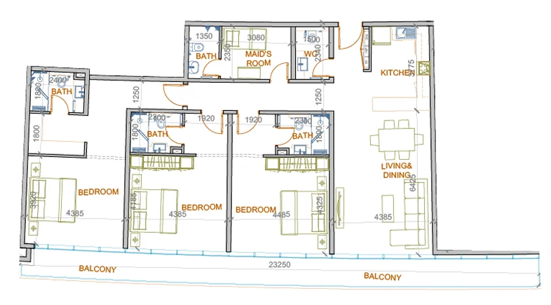 3 Bedroom