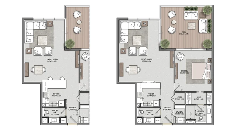 1 Bedroom