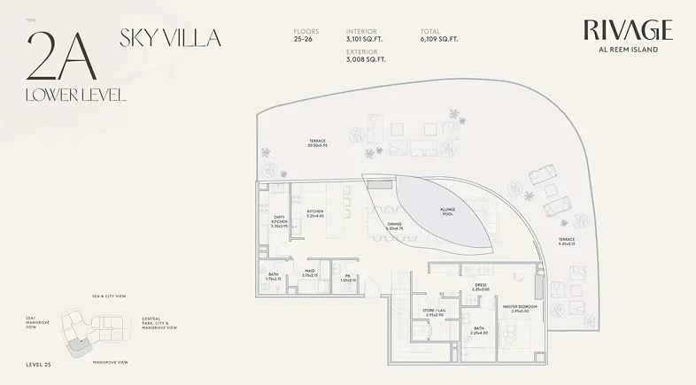 Sky villa