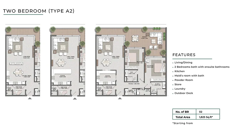 2 Bedroom