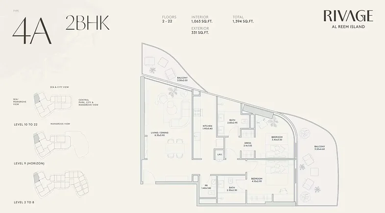 2 Bedroom