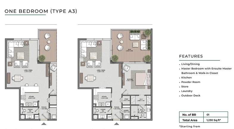 1 Bedroom