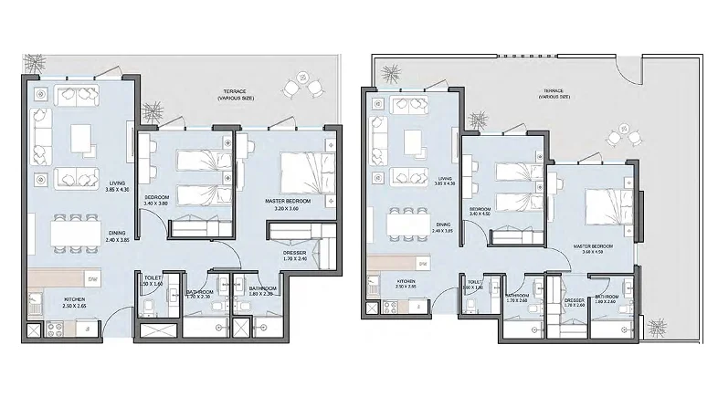 2 Bedroom