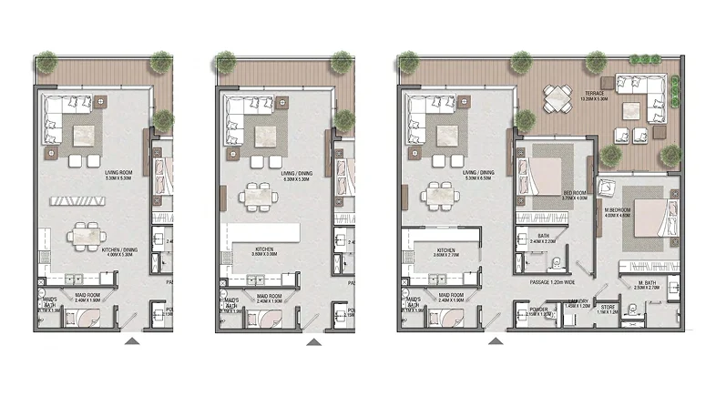2 Bedroom type a2