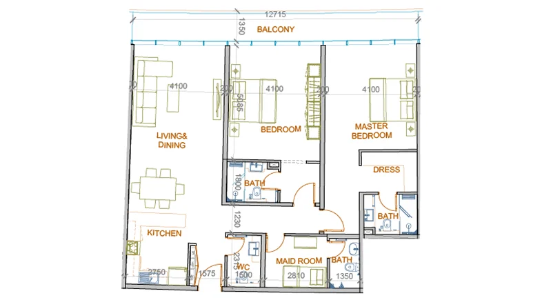2 Bedroom