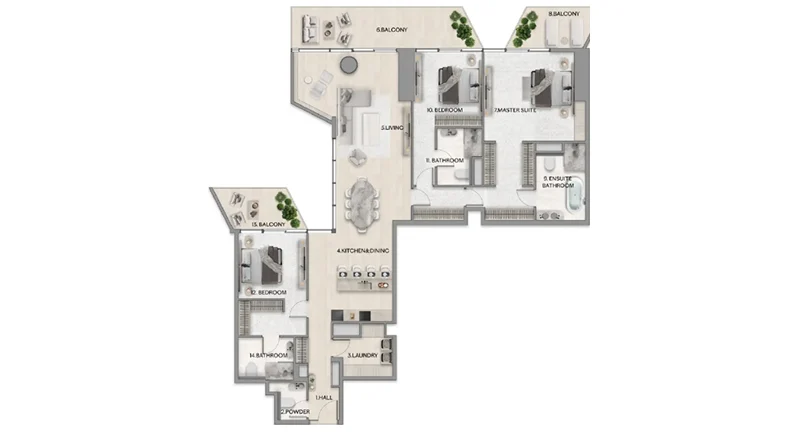 3 Bedroom