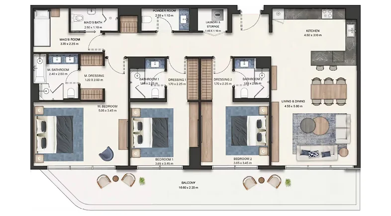 3 Bedroom