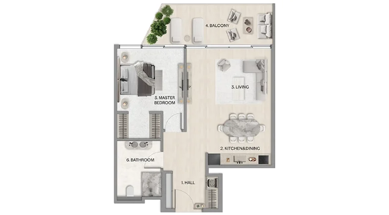 1 Bedroom